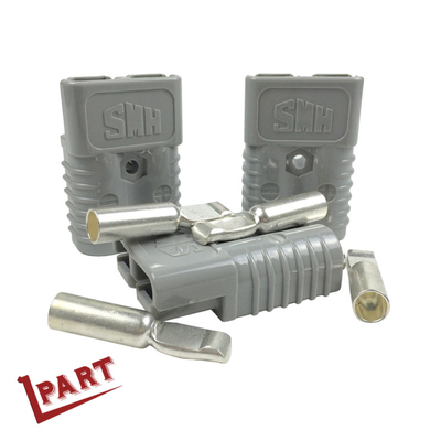 Connettore rapido grigio del carrello elevatore del connettore elettrico 175A 600v del caricabatteria