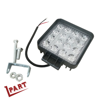 Il carrello elevatore impermeabile del LED accende la lampada del faro con 16 lampadine del LED