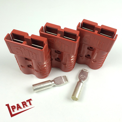La batteria elettrica rossa del carrello elevatore parte 3T gli accessori 600V della spina 350A