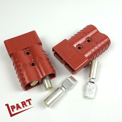 La batteria elettrica rossa del carrello elevatore parte 3T gli accessori 600V della spina 350A