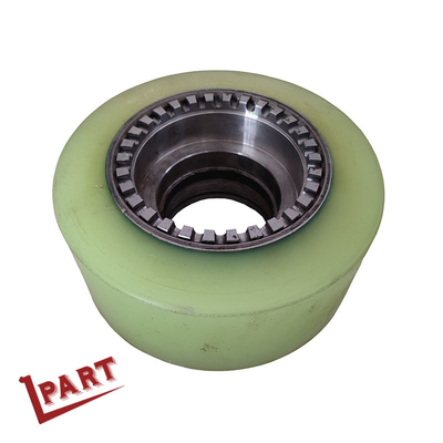 Ruote resistenti della macchina per colata continua dell'unità di elaborazione del carrello elevatore del carrello elevatore a 10 pollici della ruota motrice per 7FBR 2T 3T