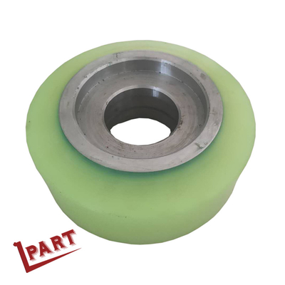 Pallet di nylon Jack Wheels Roller del pallet elettrico del carrello elevatore 178mmx73mm