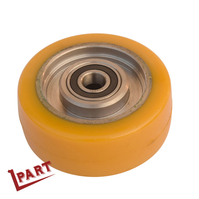 Ruote della macchina per colata continua del poliuretano della ruota motrice del carrello elevatore del OD 100mm con i cuscinetti a sfera