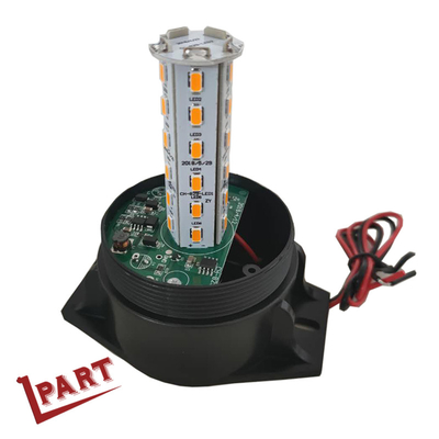 Luci di avvertimento gialle di sicurezza del carrello elevatore per sicurezza pedonale 12V-110V