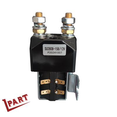 Parti di carrelli elevatori elettrici Neri Contattore di alimentazione a corrente continua SW280B-158 12V