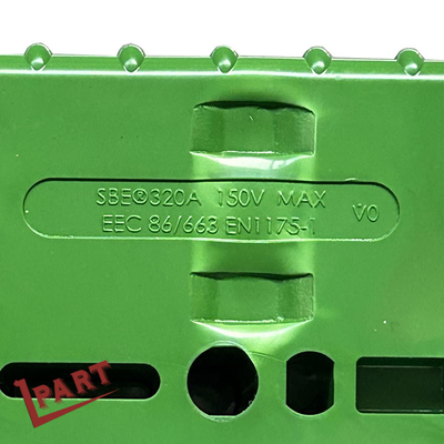 Parti di ricambio per carrelli elevatori a forchetta Green Anderson Battery Connector SBE320 320A 150V