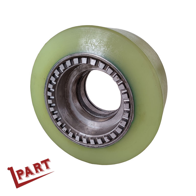 Ruote resistenti della macchina per colata continua dell'unità di elaborazione del carrello elevatore del carrello elevatore a 10 pollici della ruota motrice per 7FBR 2T 3T